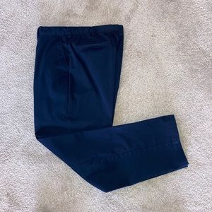 Jos. A. Bank.  W34. L30. Navy blue. 100% cotton.